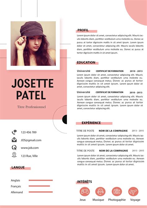 cv pour draguer|Modèle de CV simple, efficace et classique: 28。